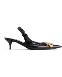 Balenciaga - Monaco 50Mm Slingback Pumps - Lyst
