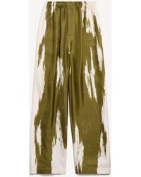 Balenciaga - Brush Scratch Pyjama Trousers - Lyst
