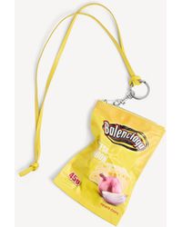 Balenciaga - Chips Phone Holder Pouch - Lyst
