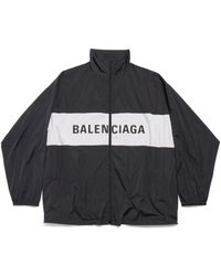 Balenciaga - Jacke mit reißverschluss - Lyst