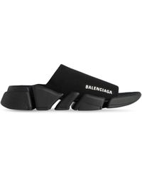 Balenciaga - Speed 2.0 Segmented-sole Slides - Lyst