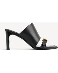 Balenciaga - Bel Air Leather Sandal - Lyst