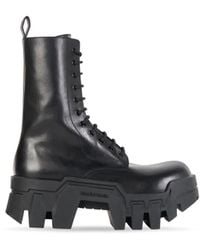 Balenciaga - Bulldozer Schnürstiefel - Lyst