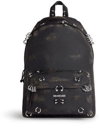 Balenciaga - Explorer Backpack With Piercings - Lyst