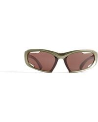 Balenciaga - Dynamo rectangle sonnenbrille - Lyst