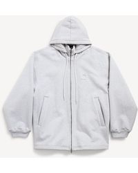 Balenciaga - Lion Outerwear Hoodie Mit Reißverschluss - Lyst