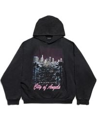 Balenciaga - City Of Angels Hoodie Medium Fit - Lyst