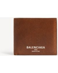 Balenciaga - Credit Square Folded Coin Wallet - Lyst