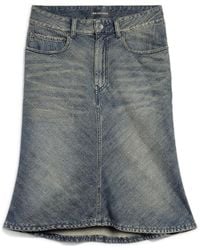 Balenciaga - Godet Midi Skirt - Lyst