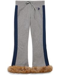 Balenciaga - Lion Flared Capri Sweatpants - Lyst