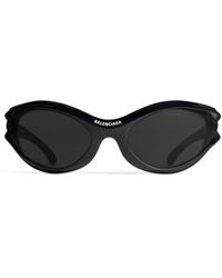 Balenciaga - Dynamo Round Sunglasses - Lyst