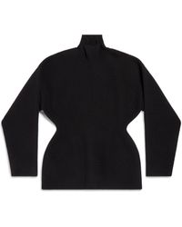 Balenciaga - Hourglass Turtleneck Sweater - Lyst