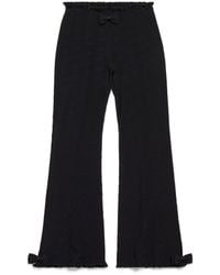 Balenciaga - Flared Capri Pants - Lyst