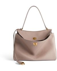 Balenciaga - Rodeo Handtasche Mittelgroß Genarbtes Kalbsleder - Lyst