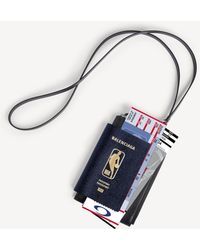 Balenciaga - Nba Collaboration Passport Phone Holder - Lyst