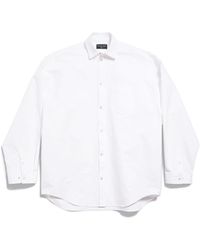 Balenciaga - Outerwear Shirt Large Fit - Lyst