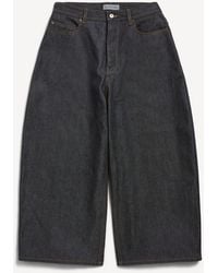 Balenciaga - Curved Jeans - Lyst