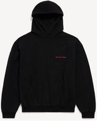 Balenciaga - Back Gradient High Collar Hoodie - Lyst
