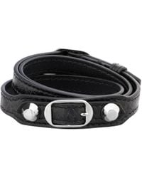 Balenciaga - Bracciale Triplo City - Lyst