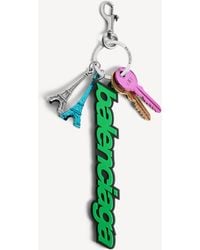 Balenciaga - Biker Charm/keyring - Lyst