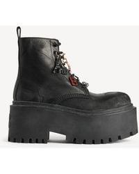 Balenciaga - Strike Platform Bootie With Charms - Lyst