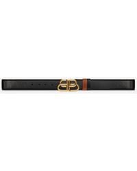 Balenciaga - Bb Reversible Belt - Lyst