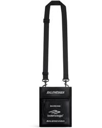 Balenciaga - Explorer Pouch With Strap Small - Lyst