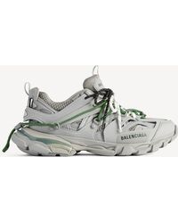 Balenciaga - Track Trail Laces Panelled Low-Top Sneakers - Lyst