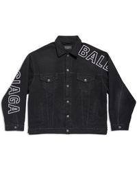 Balenciaga - Outline Large Fit Jacket - Lyst