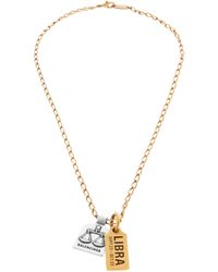 Balenciaga - Horoscope Libra Necklace - Lyst
