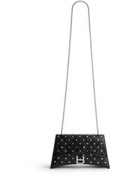 Balenciaga - Crush Xs Chain Bag With Rhinestones - Lyst