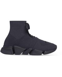 Balenciaga - Speed 2.0 lace-up sneaker aus recyceltem strick - Lyst