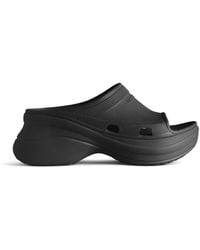 Balenciaga - Pool Crocs Rubber Sandal - Lyst