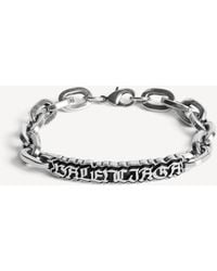 Balenciaga - Goth Gourmette Bracelet - Lyst