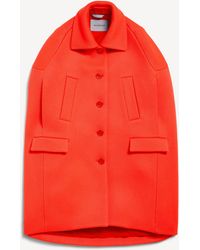 Balenciaga - Cape Coat - Lyst