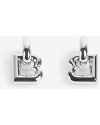 Balenciaga - B Xs Hoop Earrings - Lyst