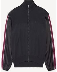 Balenciaga - Hybrid Zip-Up Sweater - Lyst