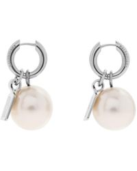 Balenciaga - Pearl Ohrringe - Lyst