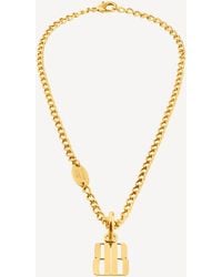 Balenciaga - Nano Thin Necklace - Lyst
