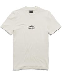 Balenciaga - 3B Sports Icon Fitted Crewneck T-Shirt - Lyst
