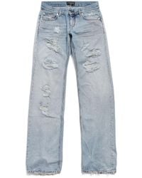 Balenciaga - Fitted Low-Waist Pants - Lyst