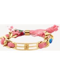 Balenciaga - Bb Icon Ribbon Bracelet - Lyst