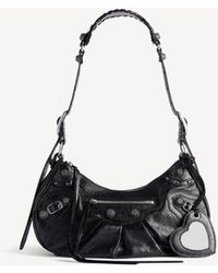 Balenciaga - Le Cagole Xs Leather Shoulder Bag - Lyst
