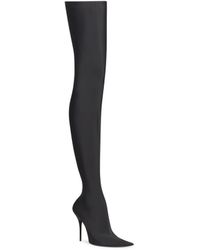 Balenciaga - Knife 110mm Over-the-knee Boot - Lyst