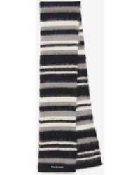 Balenciaga - Sciarpa A Righe - Lyst