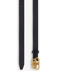 Balenciaga - Bb Super Thin Belt - Lyst