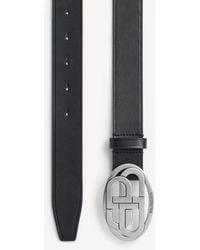 Balenciaga - Oval Bb Belt - Lyst