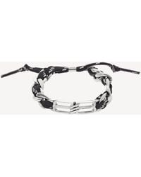 Balenciaga - Bb Icon Lace Bracelet - Lyst