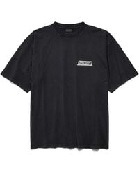 Balenciaga - Masking Tape T-Shirt Medium Fit - Lyst