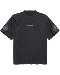 Balenciaga - Uniform Merch Oversized T-shirt - Lyst